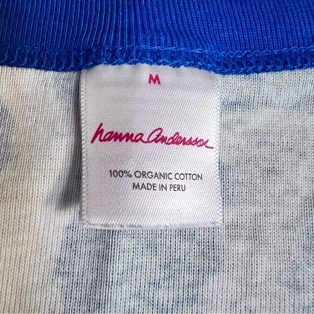 NWOT Hanna Andersson Easter long sleeve pajama top size women’s medium (8-10) - Picture 2 of 2